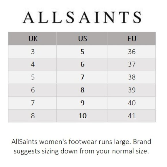 AllSaints Aster Snakeskin Heeled Bootie 37 NEW - Picture 7 of 13